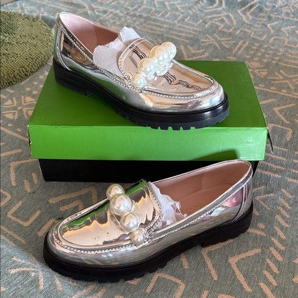 NWB Kate Spade ♠️ Posh Pearl Loafers - Picture 4 of 13